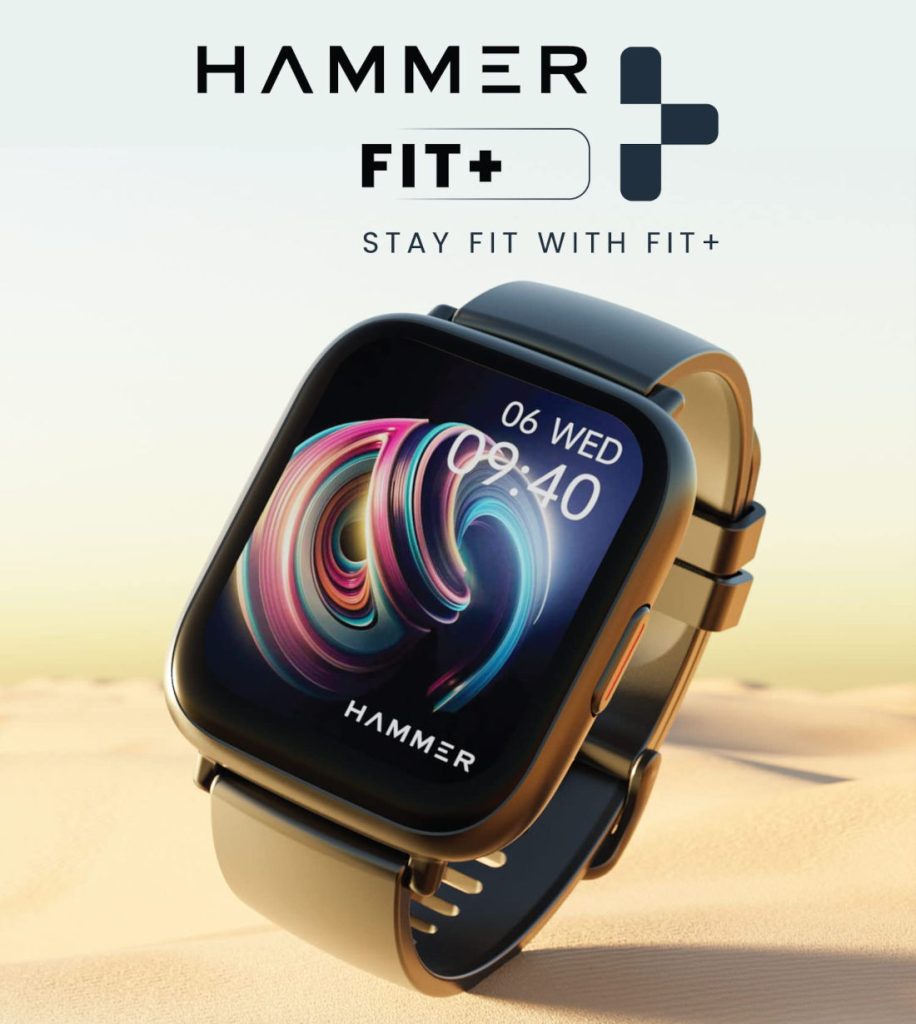 Hammer Fit+ 1.85″ screen Bluetooth calling launched