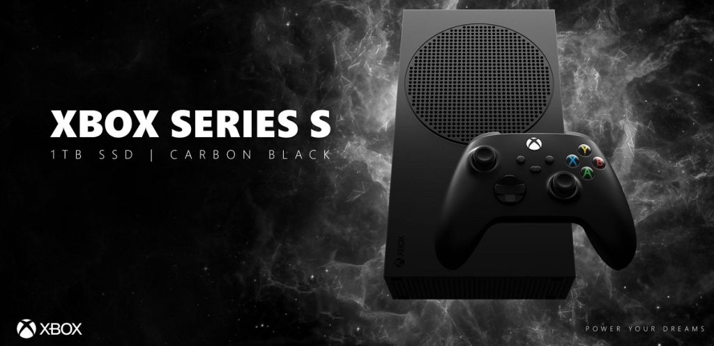 Microsoft Xbox Series S Carbon Black Edition 1TB Storage Announced