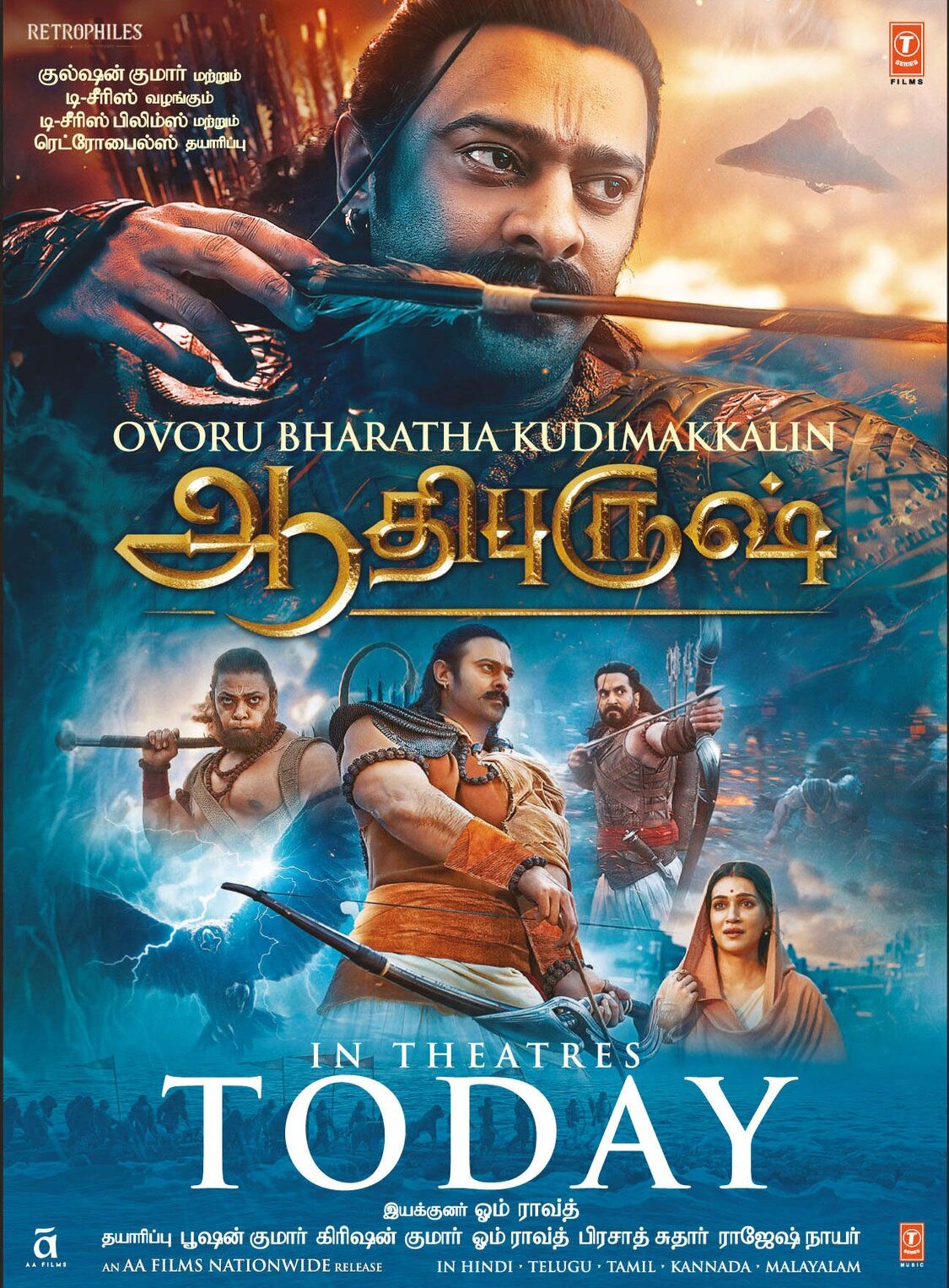 Adipurush 2023 Tamil 480p 720p & 1080p [Tamil] PreDVDRip | Full Movie