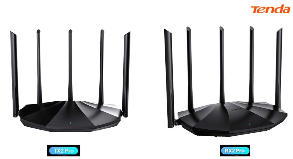 Tenda RX2 Pro TX2 Pro WiFi 6 Routers  Price And Specifications