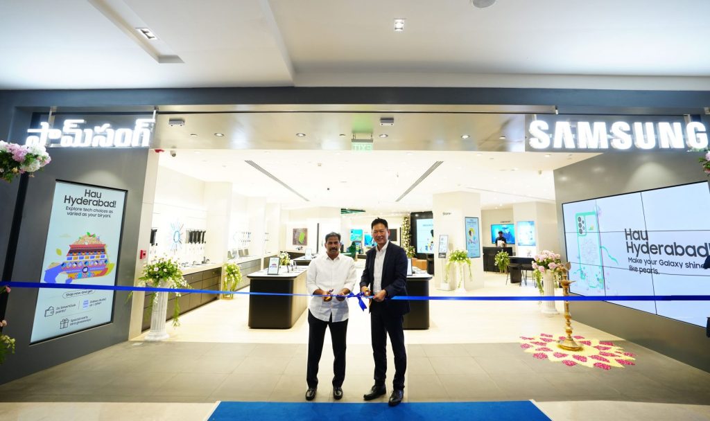 Samsung India opens largest premium experience store in Telangana