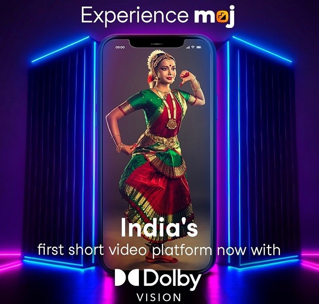 Moj Brings Dolby Vision Short Video Creators And Viewers