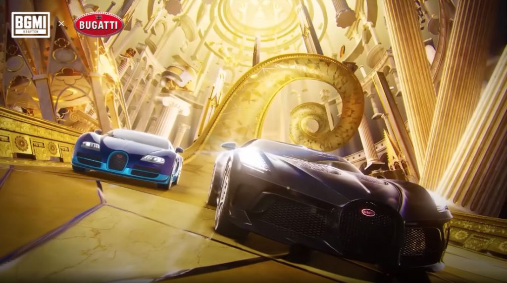Krafton Partners Bugatti To Add Veyron Supercar in BGMI