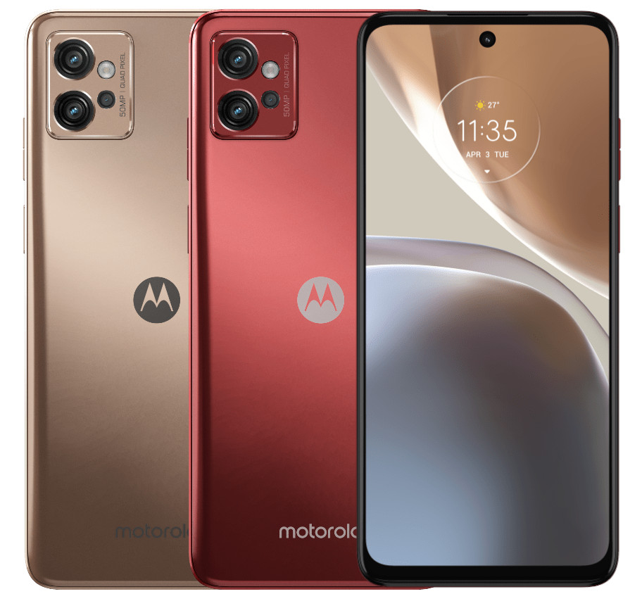 Motorola G32 Rose Gold & Satin Maroon Color Variants Launched in India