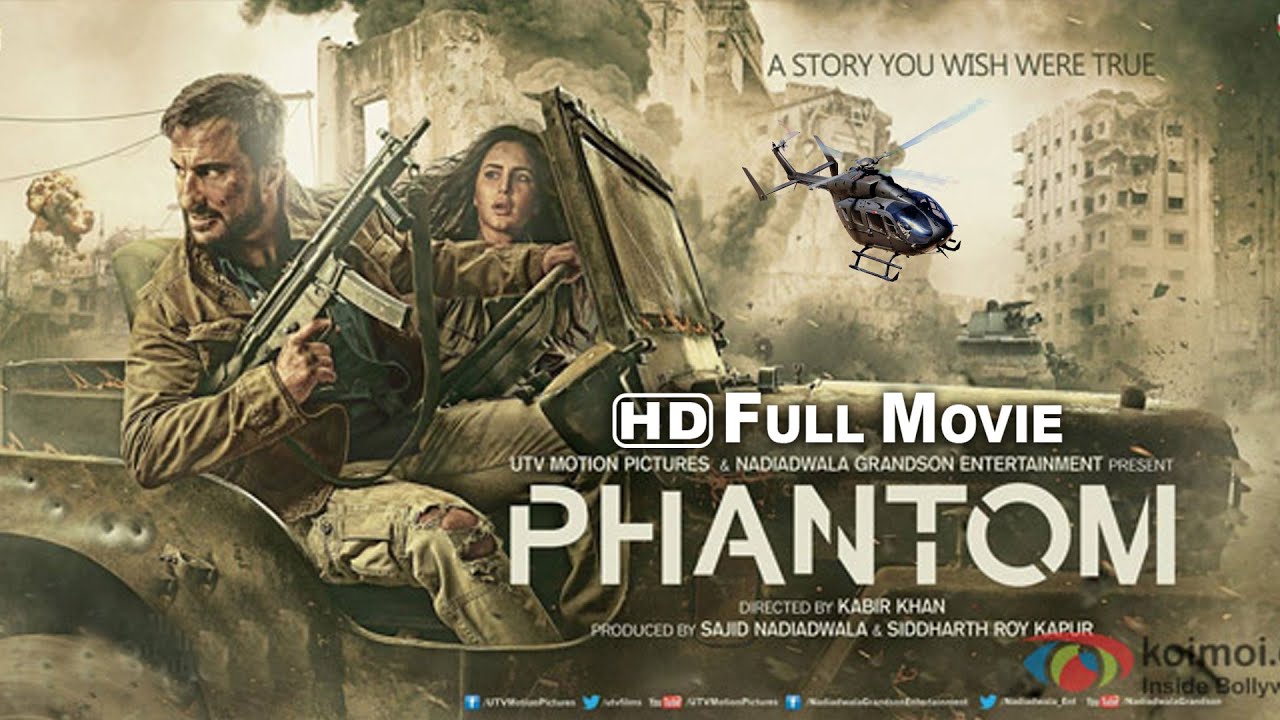 Phantom 2015 Hindi Movie 720p HDRip 1.3GB ESub Download