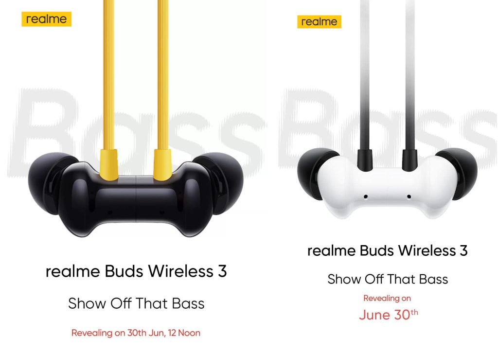 Realme Buds Wireless 3 To Revealed India on June 30