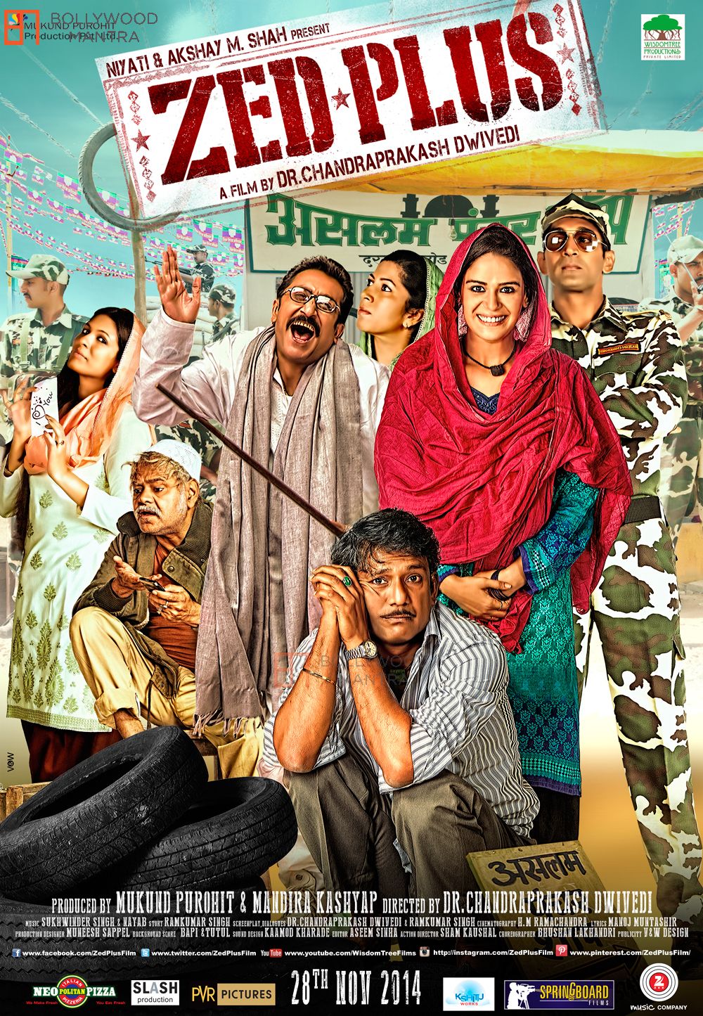 Zed Plus (2014) HDRip Hindi Movie Watch Online Free