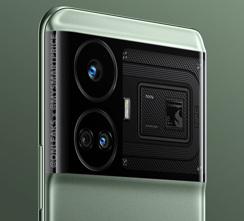 Realme GT Neo6 Snapdragon 8 Gen 2 Surfaces in Renders