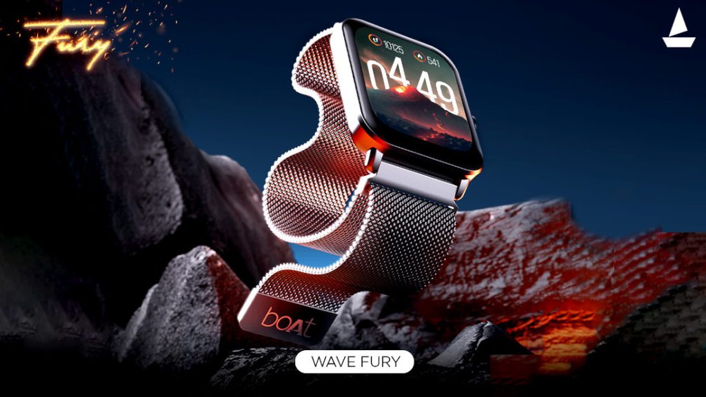 boAt Wave Fury Bluetooth Calling launched At An Introductory Price of Rs 1299
