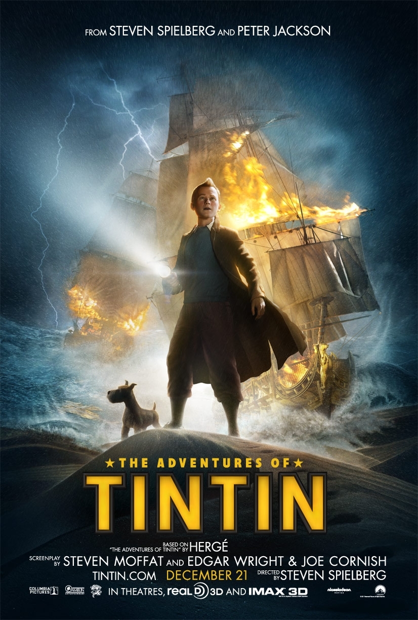 The Adventures of Tintin 2011 Hindi Dual Audio 720p BluRay 1.1GB MSub Download