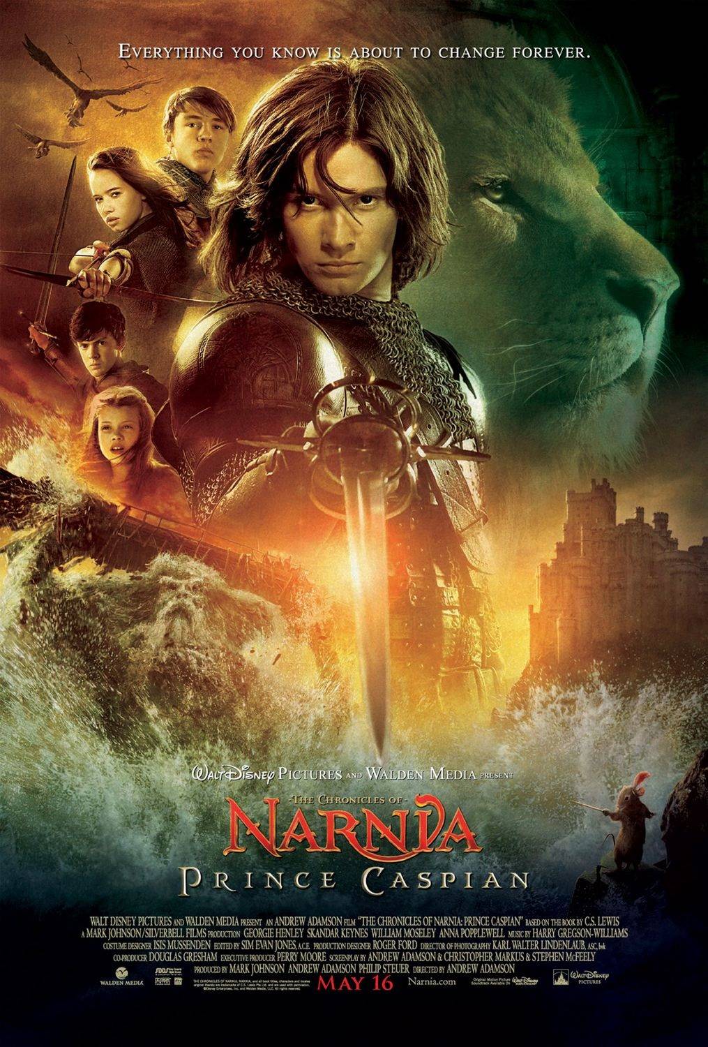 The Chronicles of Narnia Prince Caspian (2008) 480p BluRay Hindi ORG Dual Audio Movie MSubs [600MB] – 9xmovies