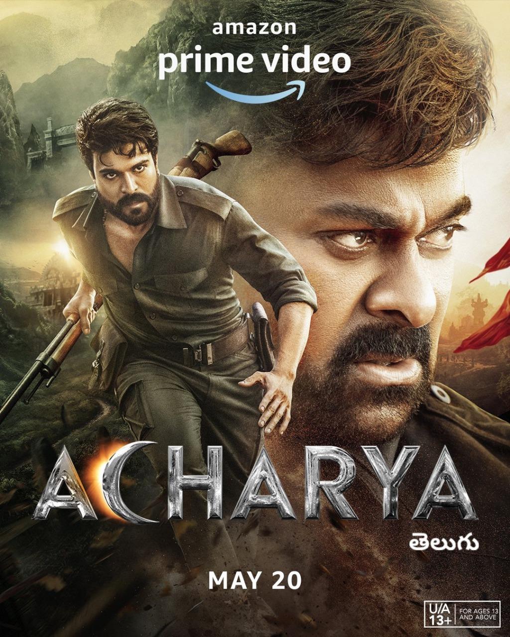 Acharya (2022) 480p HDRip Hindi ORG Dual Audio Movie ESubs [550MB]