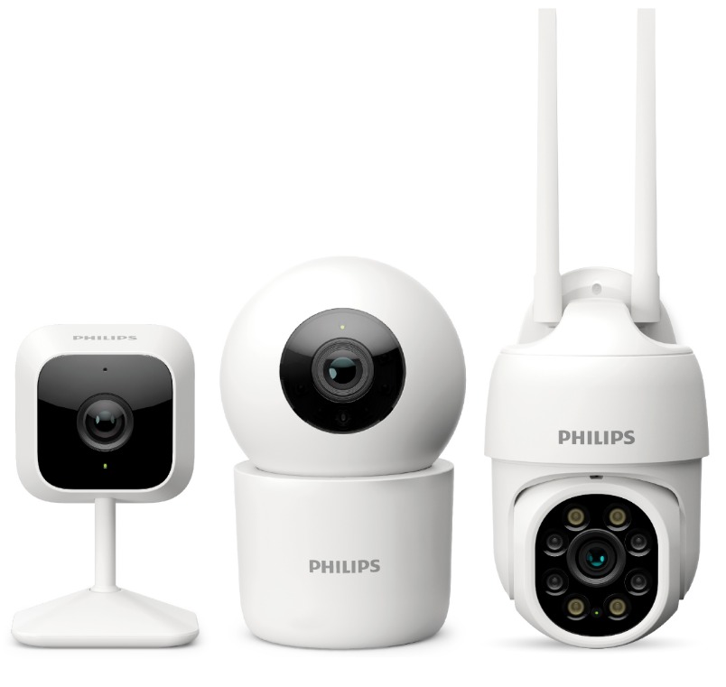 Philips Smart Security Indoor And Outdoor Wi Fi Cameras Launched in India