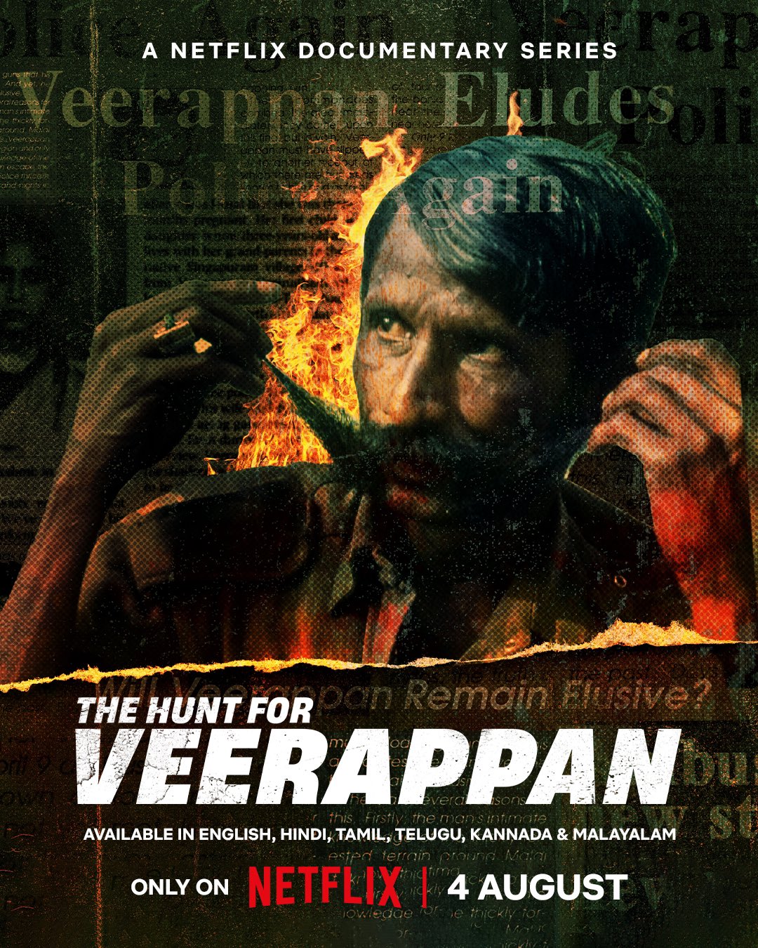 The Hunt for Veerappan 2023 S01 Hindi Netflix Series 1080p | 720p | 480p HDRip ESub Download