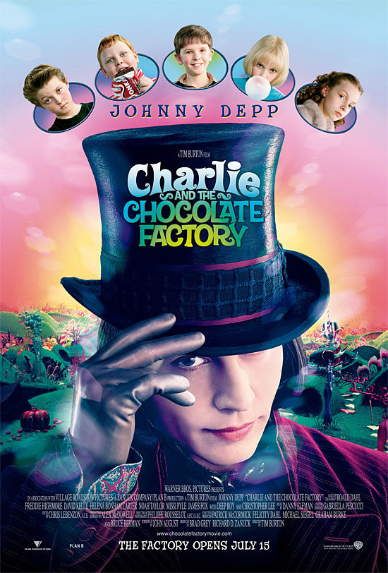 Charlie And The Chocolate Factory 2005 Hindi Dual Audio 720p BluRay 1.1GB ESub Download