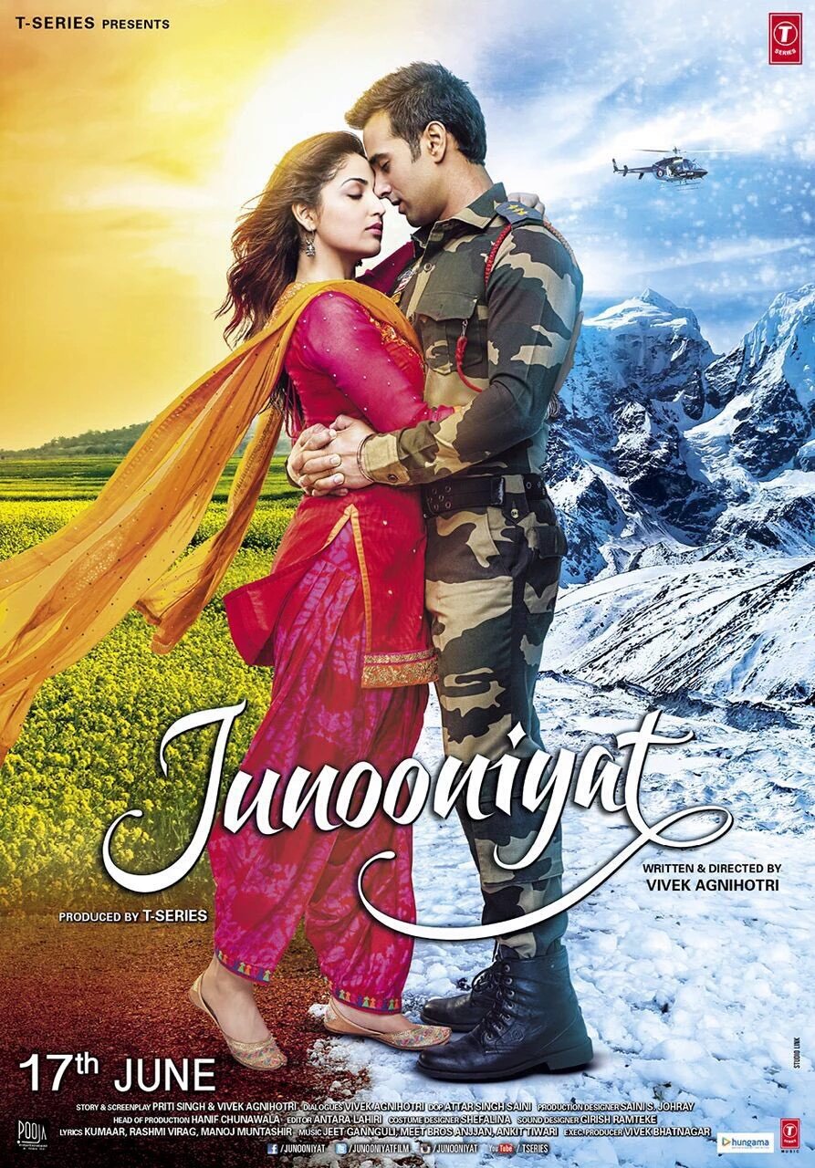 Junooniyat 2016 Hindi Movie 480p 720p & 1080p [Hindi ORG + English] HDRip MSub | Full Movie