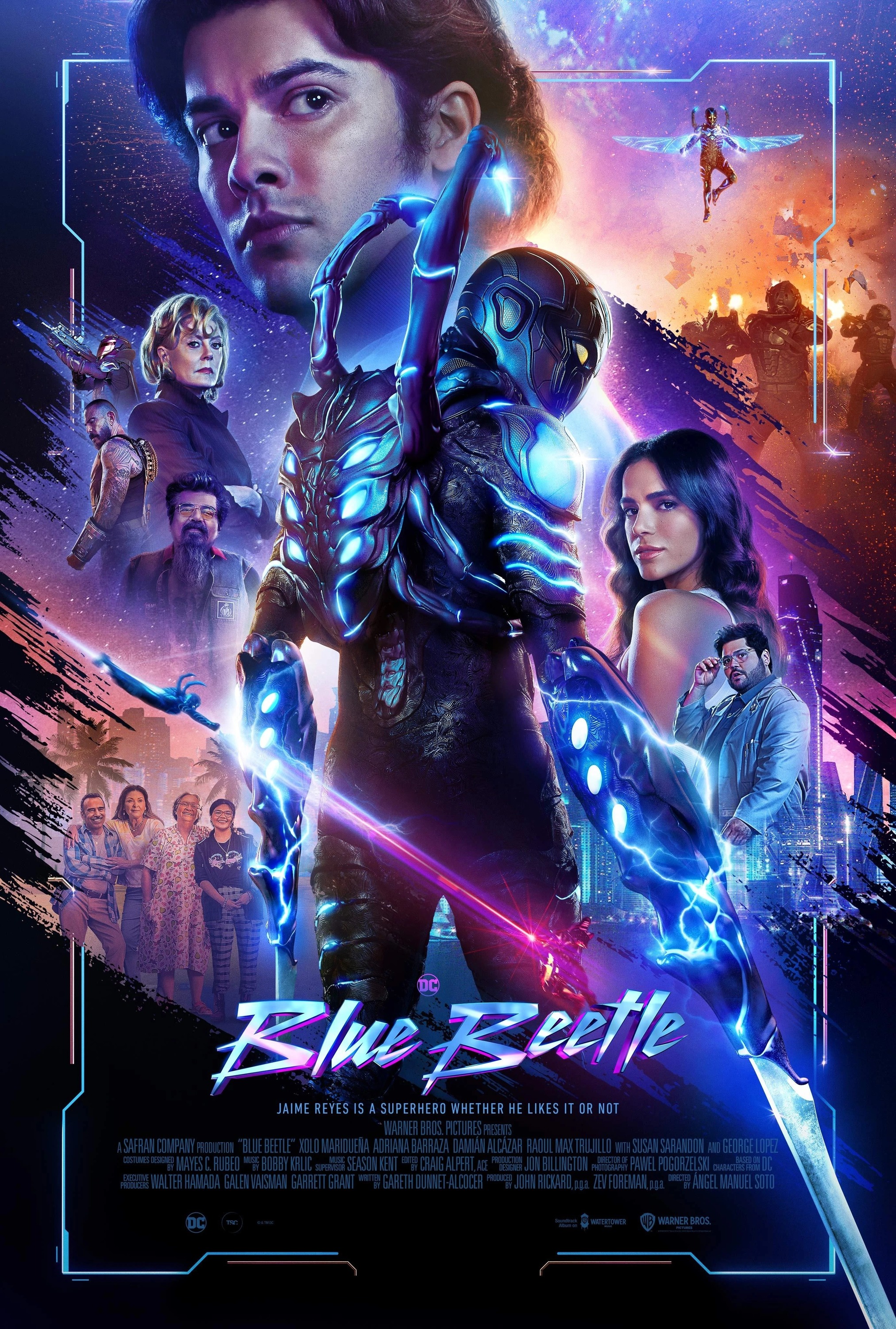 Blue Beetle 2023 WEB-DL Hindi ORG Dual Audio AMZN Full Movie Download 1080p 720p 480p ESubs