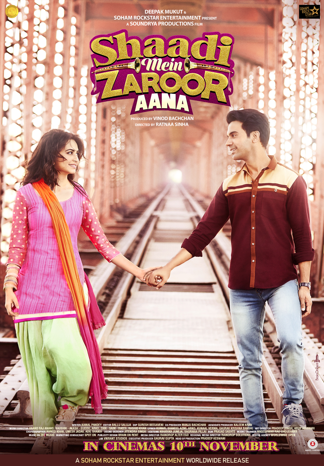 Shaadi Mein Zaroor Aana 2017 Hindi Movie 720p HDRip 1.2GB ESub Download