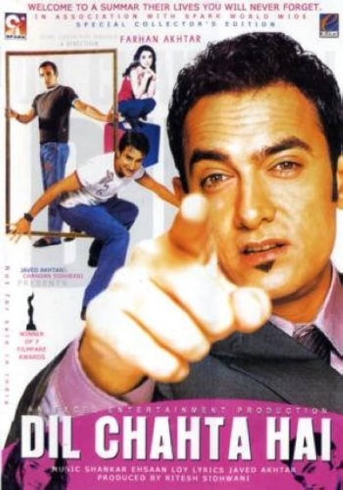 Dil Chahta Hai (2001) 1080p HDRip Full Hindi Movie [3.4GB]