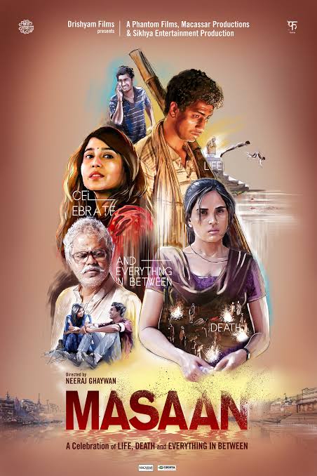 Masaan (2015) 480p BluRay Full Hindi Movie ESubs [350MB]