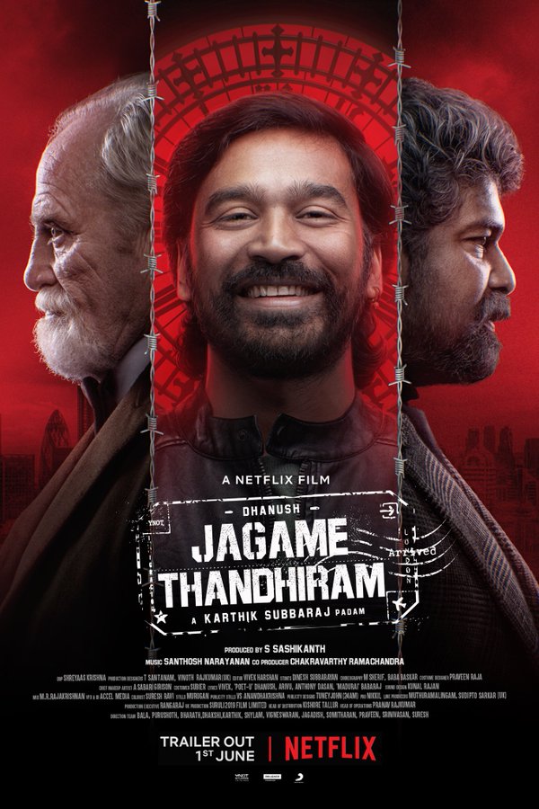 Jagame Thandhiram 2021 ORG Hindi Dubbed 480p 720p & 1080p [ Hindi ORG] HDRip ESub | Full Movie