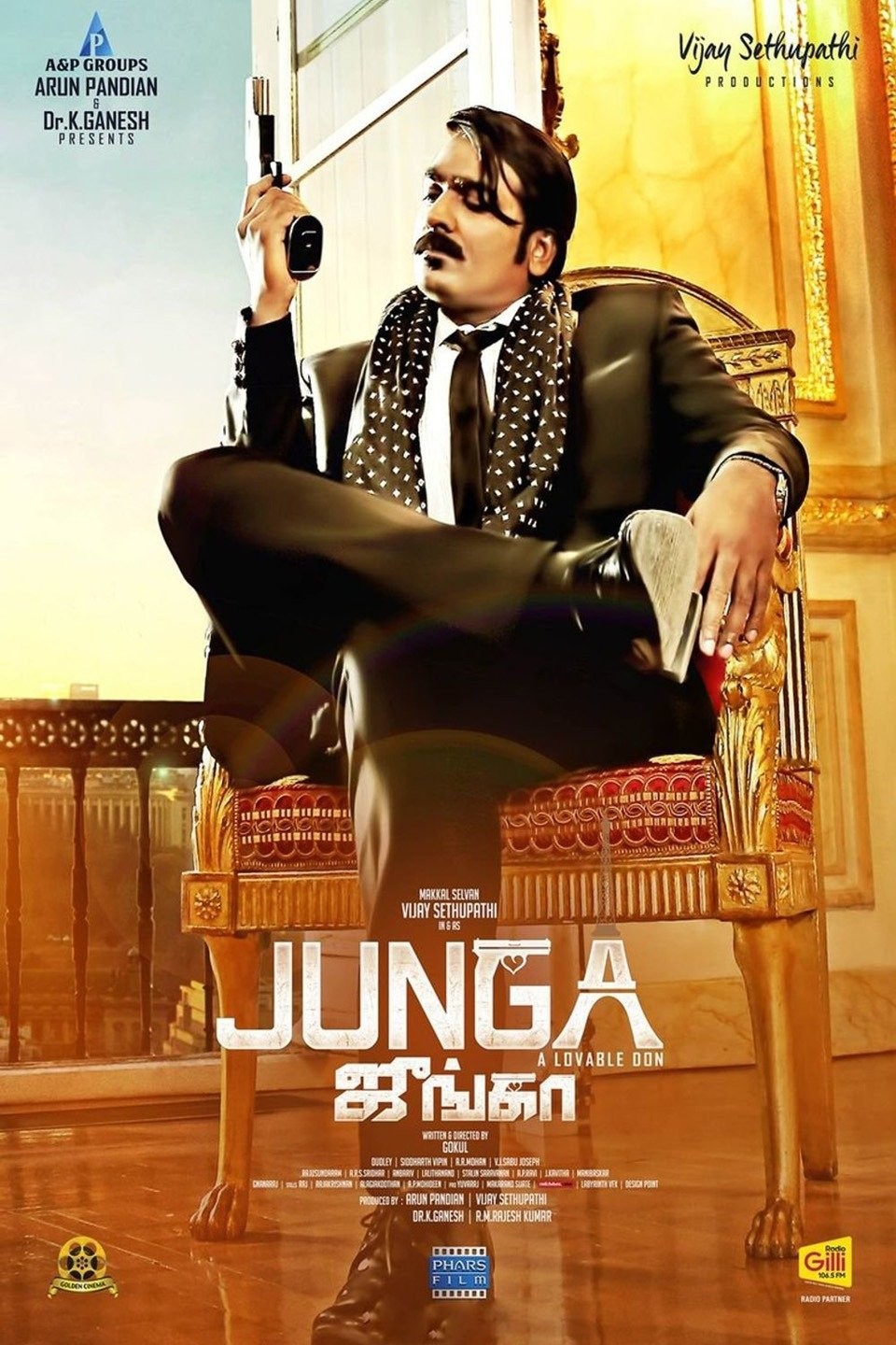 Junga 2018 ORG Hindii Dual Audio UNCUT 480p 720p & 1080p [Hindi ORG + Tamil] HDRip ESub | Full Movie
