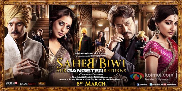 Saheb Biwi Aur Gangster Returns 2013 Hindi Movie 480p BluRay 450MB ESub Download