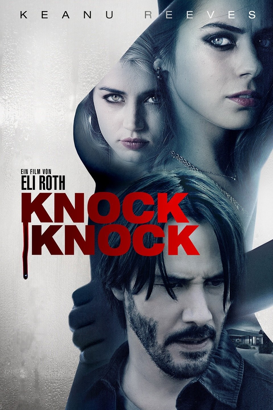 Knock Knock 2015 BluRay Hindi ORG Dual Audio Full Movie Download 1080p 720p 480p ESubs