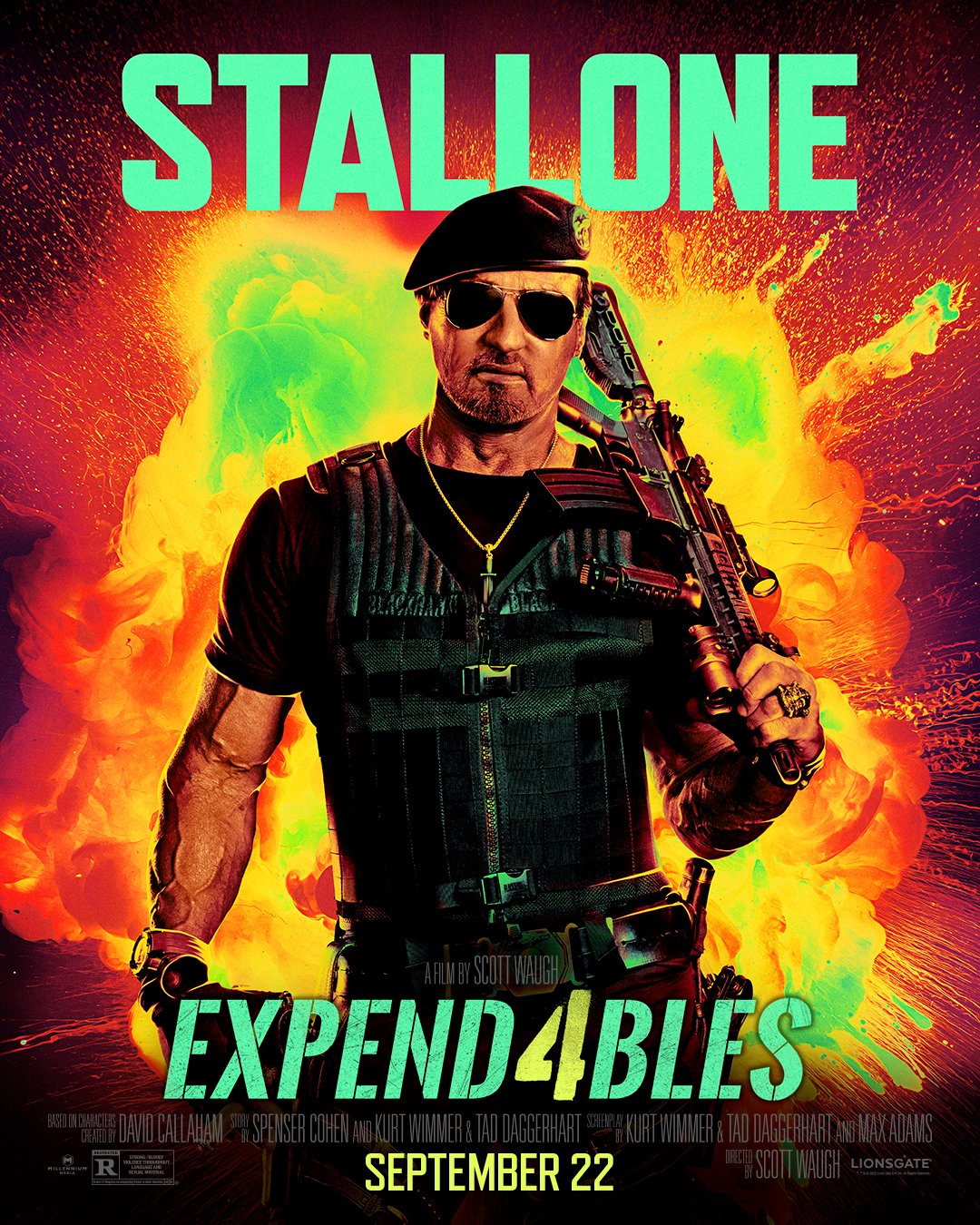 The Expendables 4 2023 ORG Hindi Dual Audio 700MB BluRay 720p HEVC x265 ESub Download