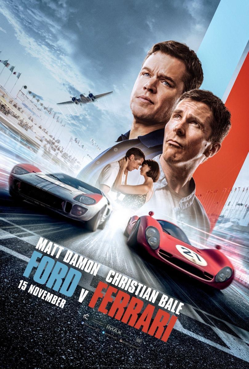Ford v Ferrari 2019 BluRay Hindi ORG Dual Audio Full Movie Download 1080p 720p 480p ESubs