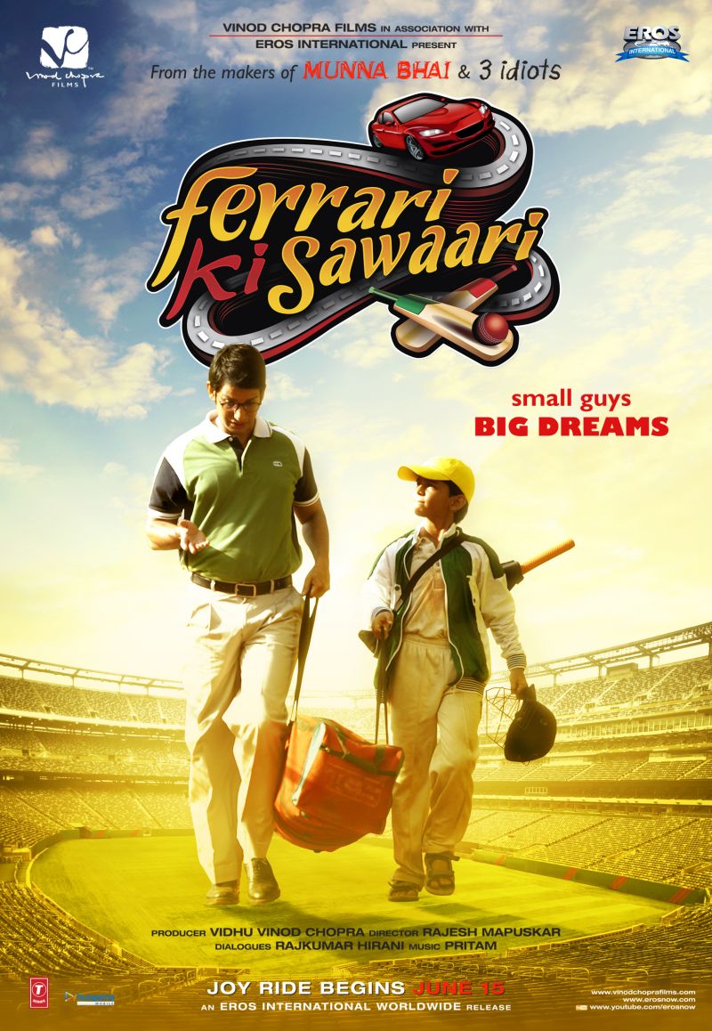 Ferrari Ki Sawaari 2012 Hindi Movie 480p BluRay 450MB ESub Download