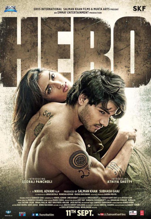 Hero (2015) 480p HDRip Full Hindi Movie ESubs [400MB]