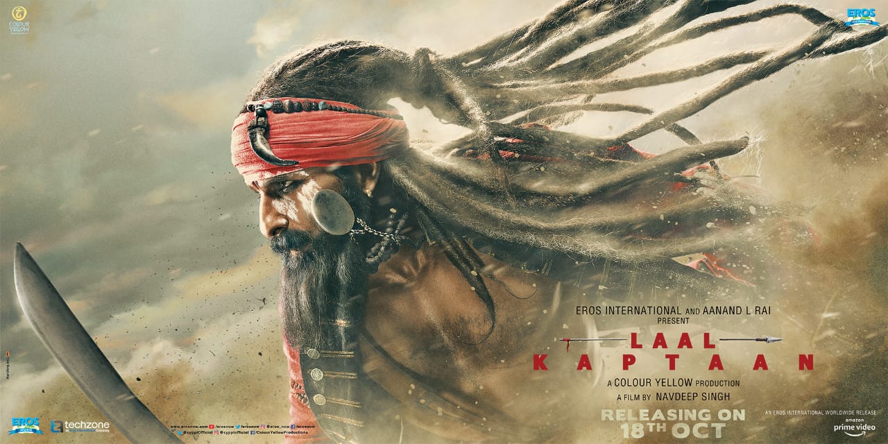 Laal Kaptaan 2019 Hindi Movie 480p HDRip 500MB ESub Download