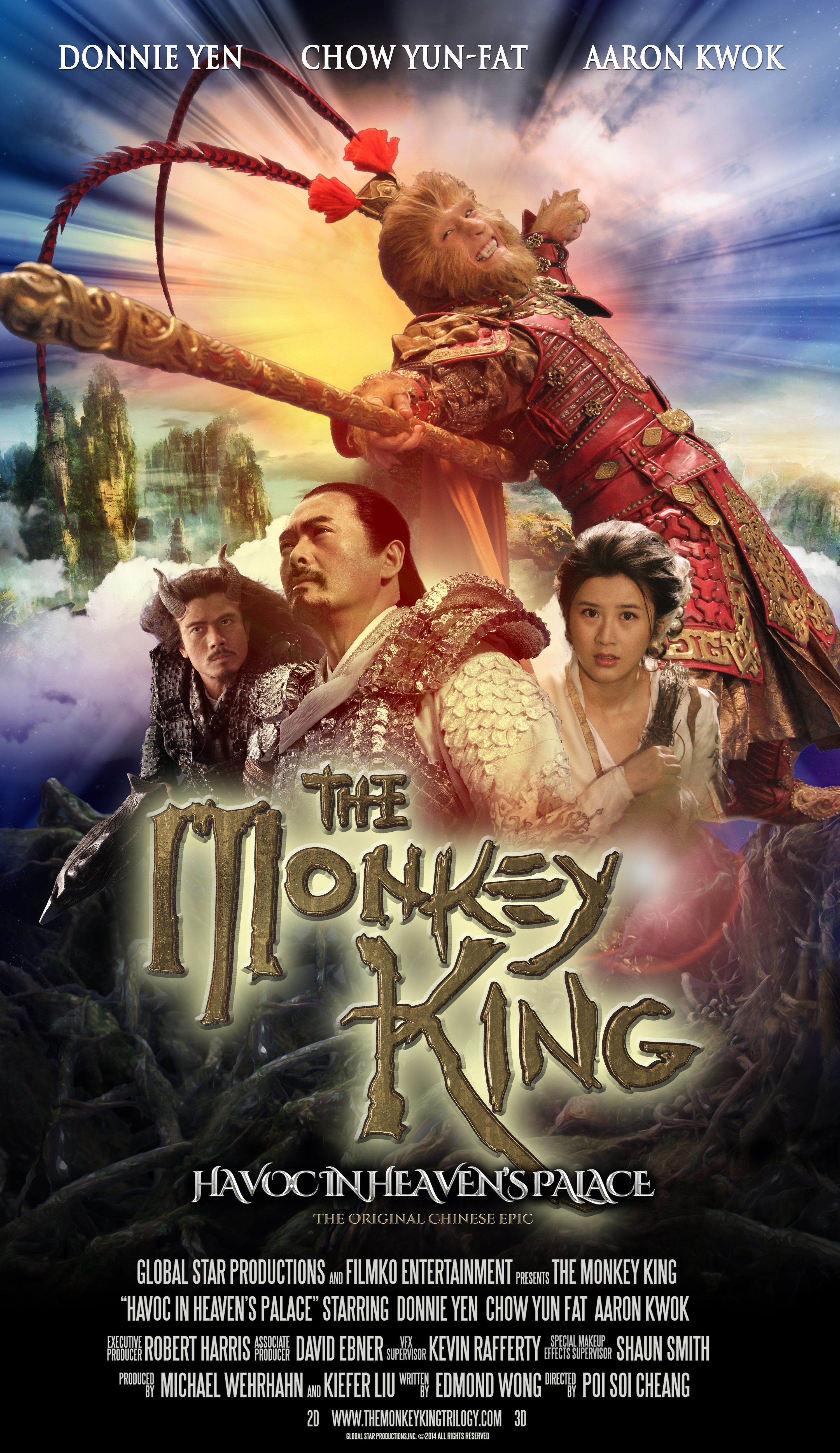 The Monkey King 2014 Hindi Dual Audio 480p BluRay 500MB ESub Download
