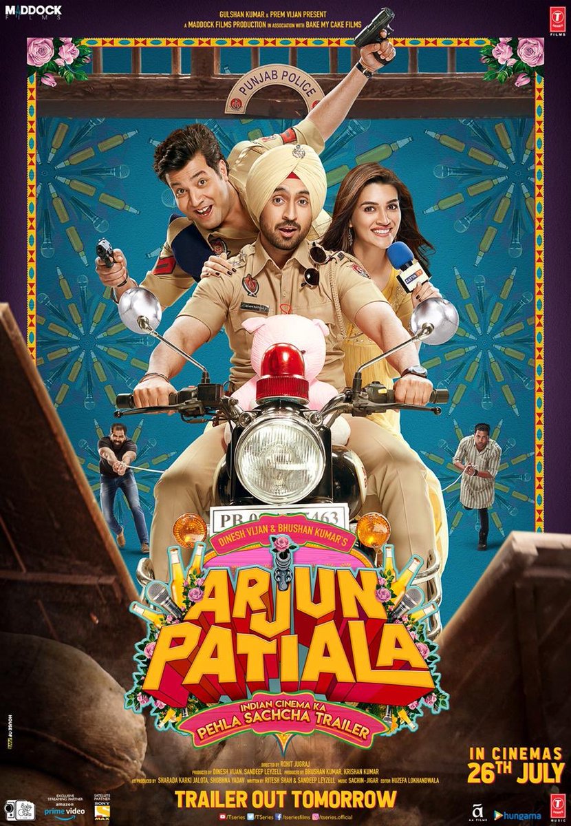 Arjun Patiala (2019) 720p HDRip Full Hindi Movie ESubs [1GB]