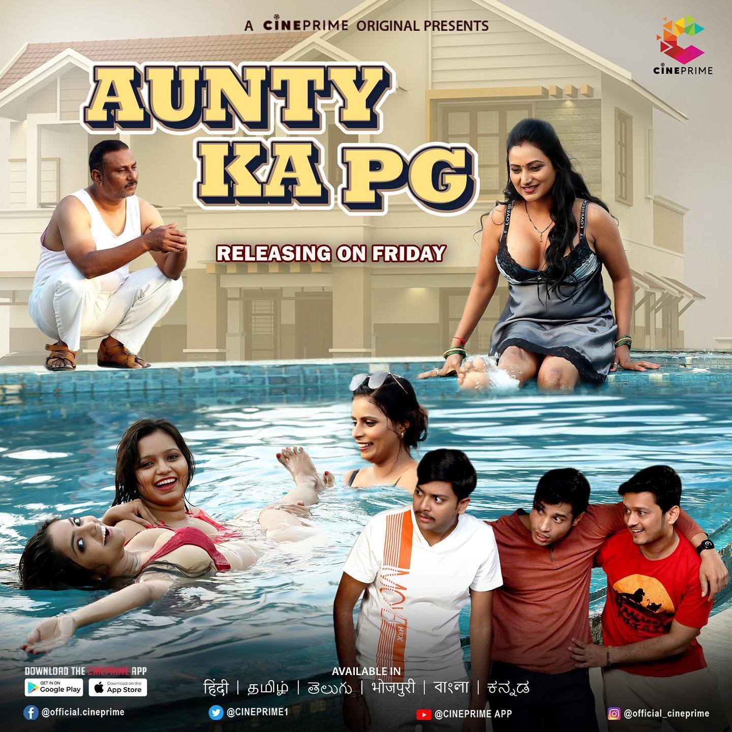 Aunty Ka PG 2023 S01E02 Hindi Cineprime Web Series 720p HDRip 550MB Download