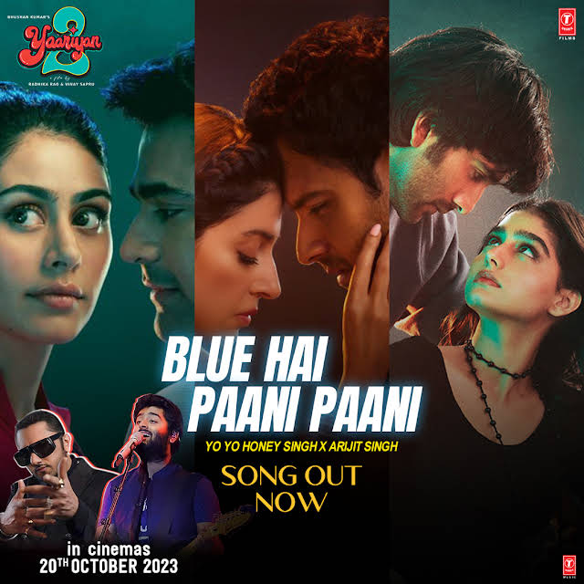 Blue Hai Paani Paani (Yaariyan 2) 2023 Hindi Movie Video Song 1080p Review Leaked Online