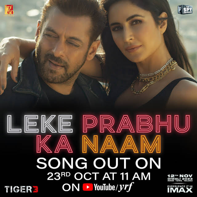 Leke Prabhu Ka Naam (Tiger 3) 2023 Hindi Movie Video Song 1080p HDRip Download