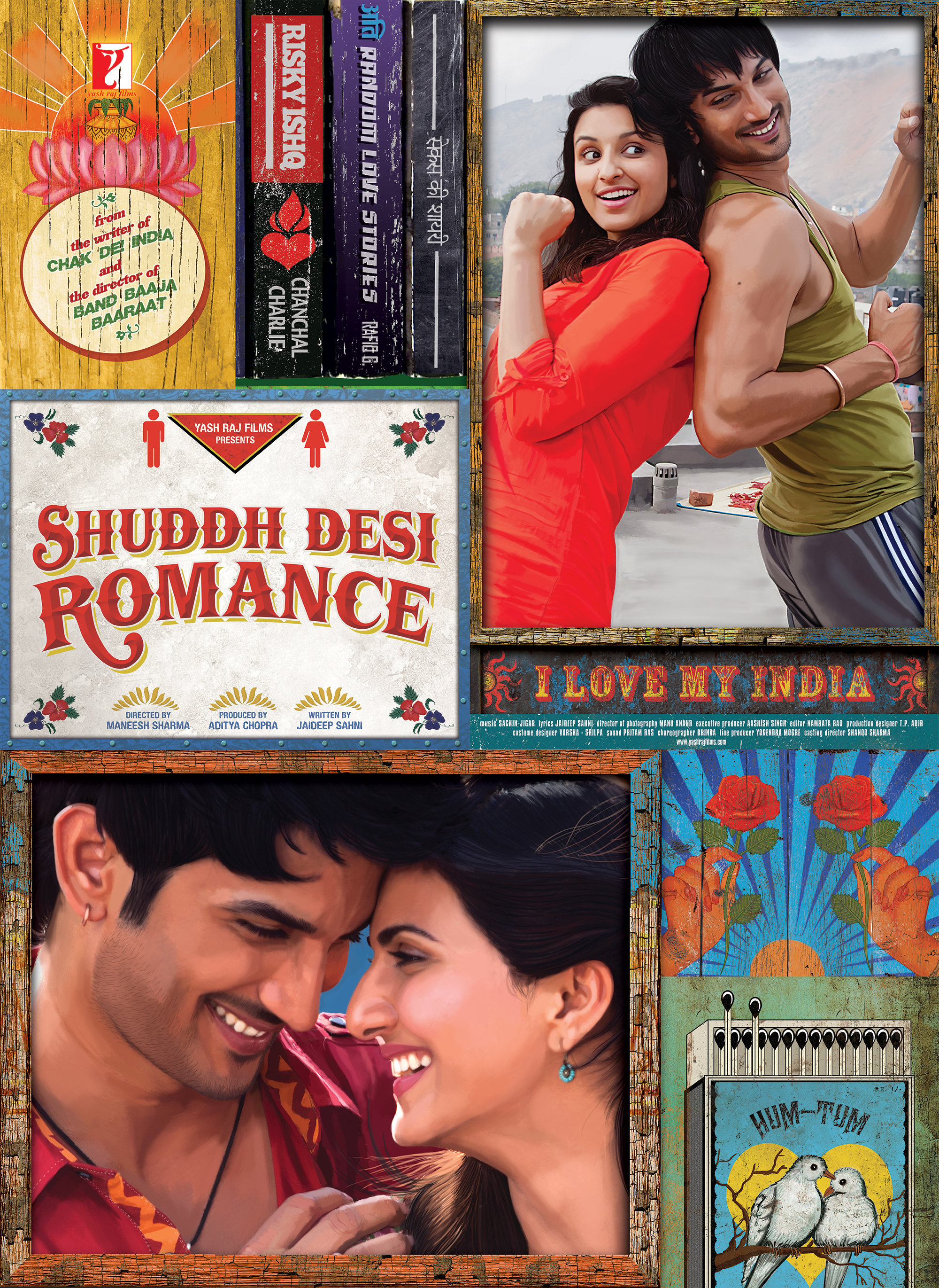 Shuddh Desi Romance (2013) 480p BluRay Full Hindi Movie ESubs [400MB]
