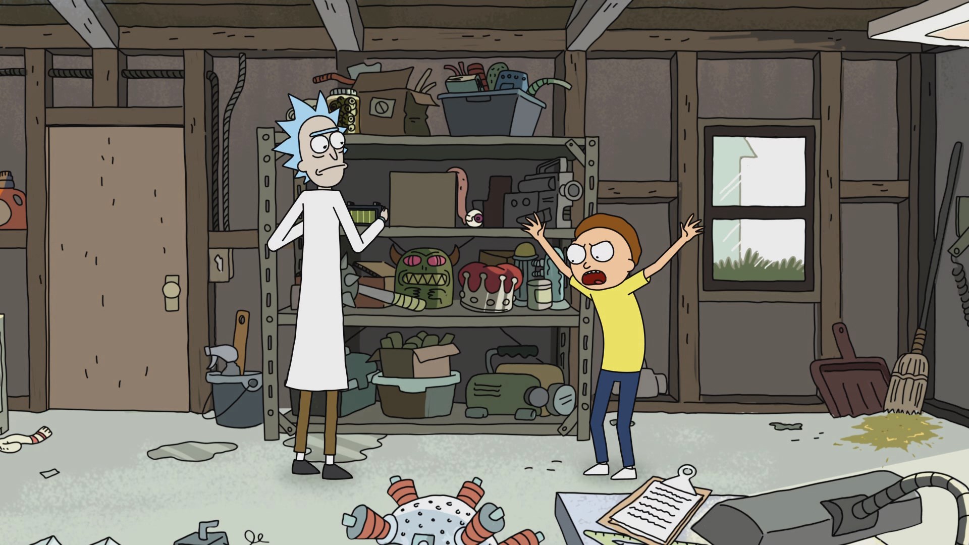 Rick and Morty (2013) S01E05 Meeseeks and Destroy (1080p BluRay x265 Garshasp).mkv snapshot 01.20.37