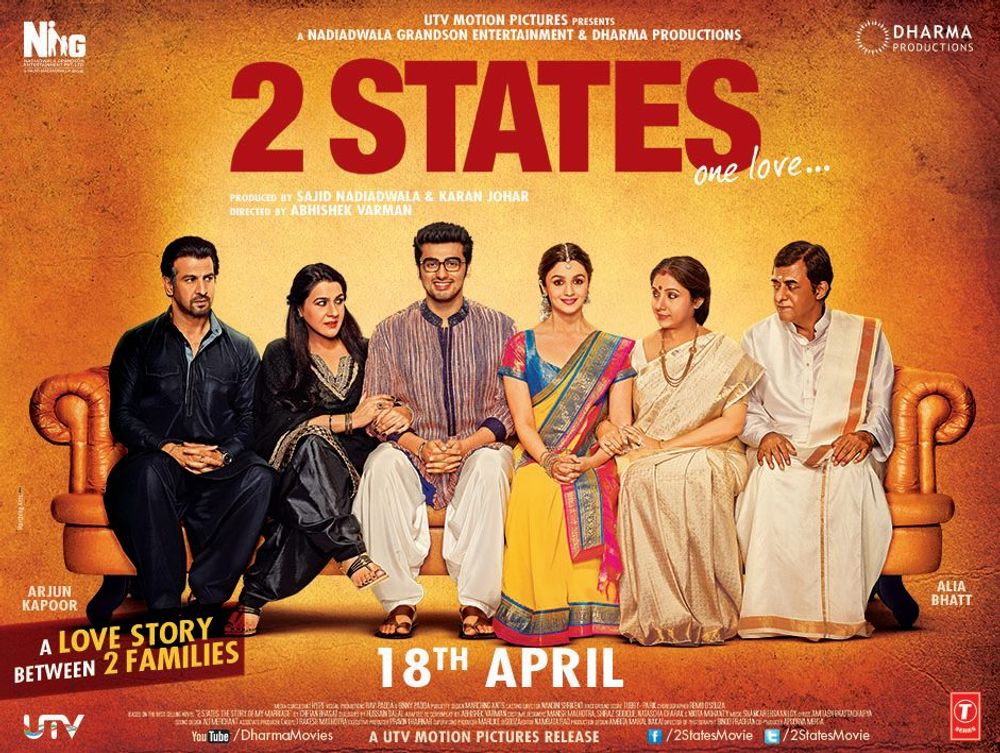 2 States 2014 Hindi 480p BluRay 500MB Download