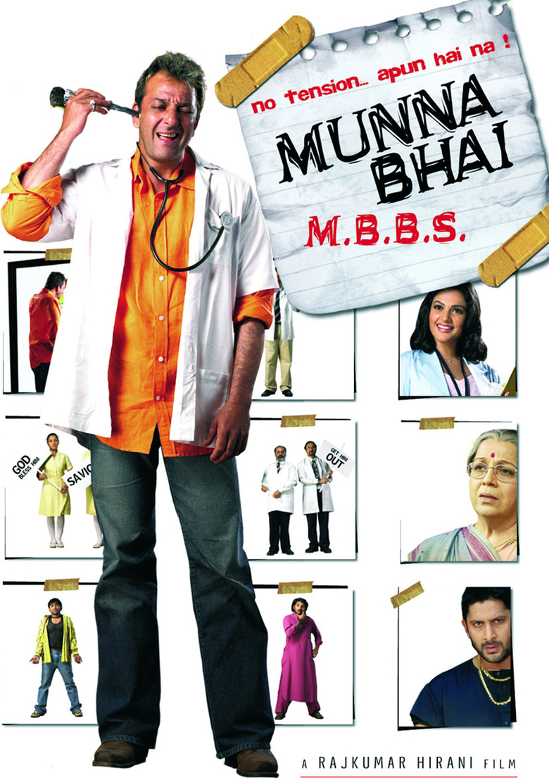 Munna Bhai M.B.B.S. 2003 Hindi 1080p | 720p | 480p HDRip ESub Download