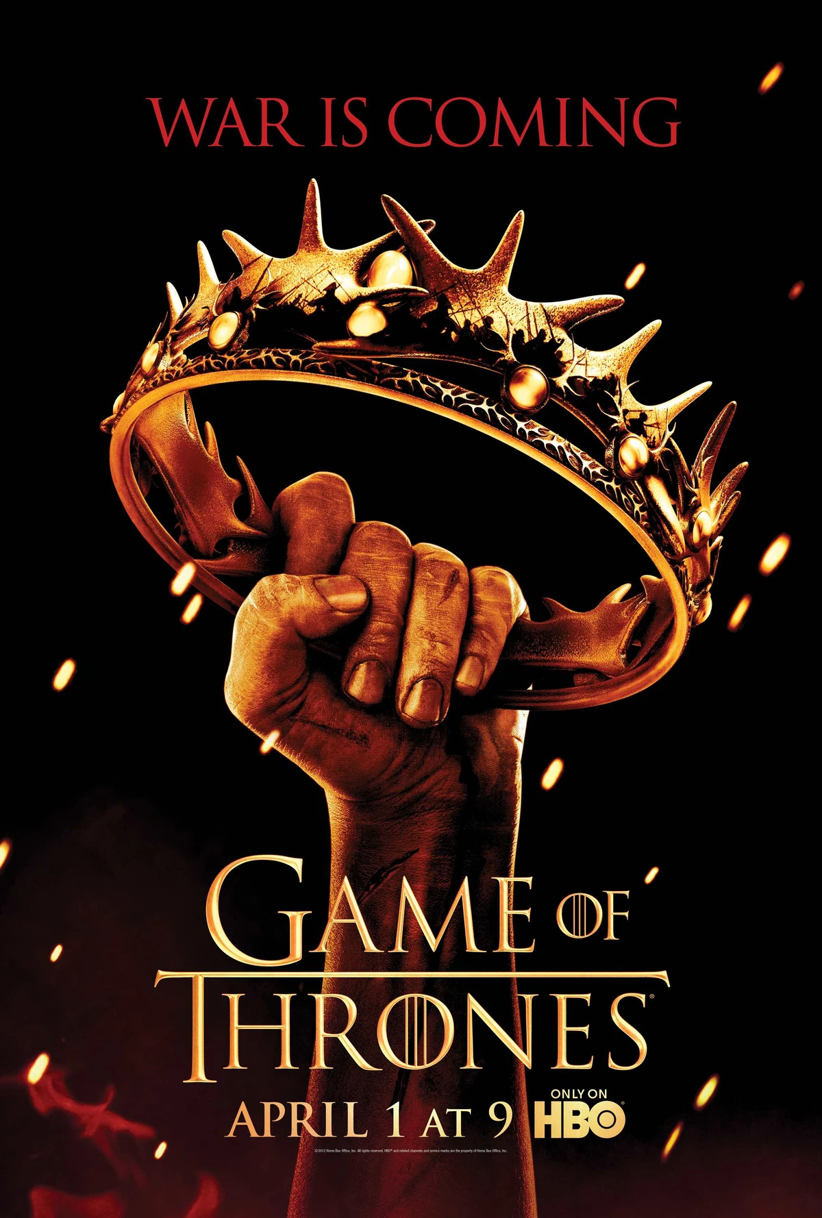 Game of Thrones (2012) S02 720p BluRay Hindi ORG Dual Audio TV Series ESubs [2.1GB]