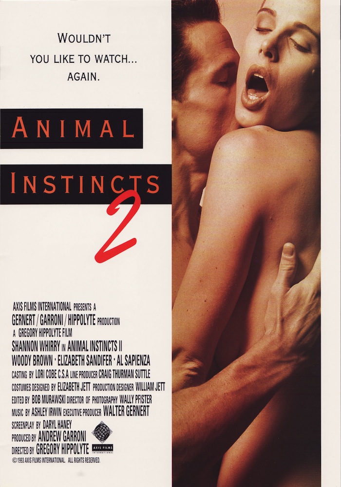 18+ Animal Instincts II 1994 English 300MB HDRip 480p Download