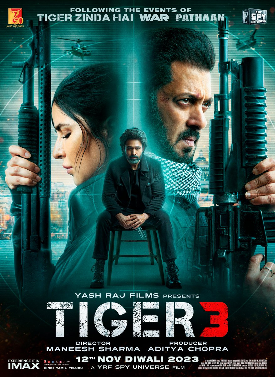 Tiger 3 (2023) 480p PreDVDRip Full Tamil Movie [600MB]