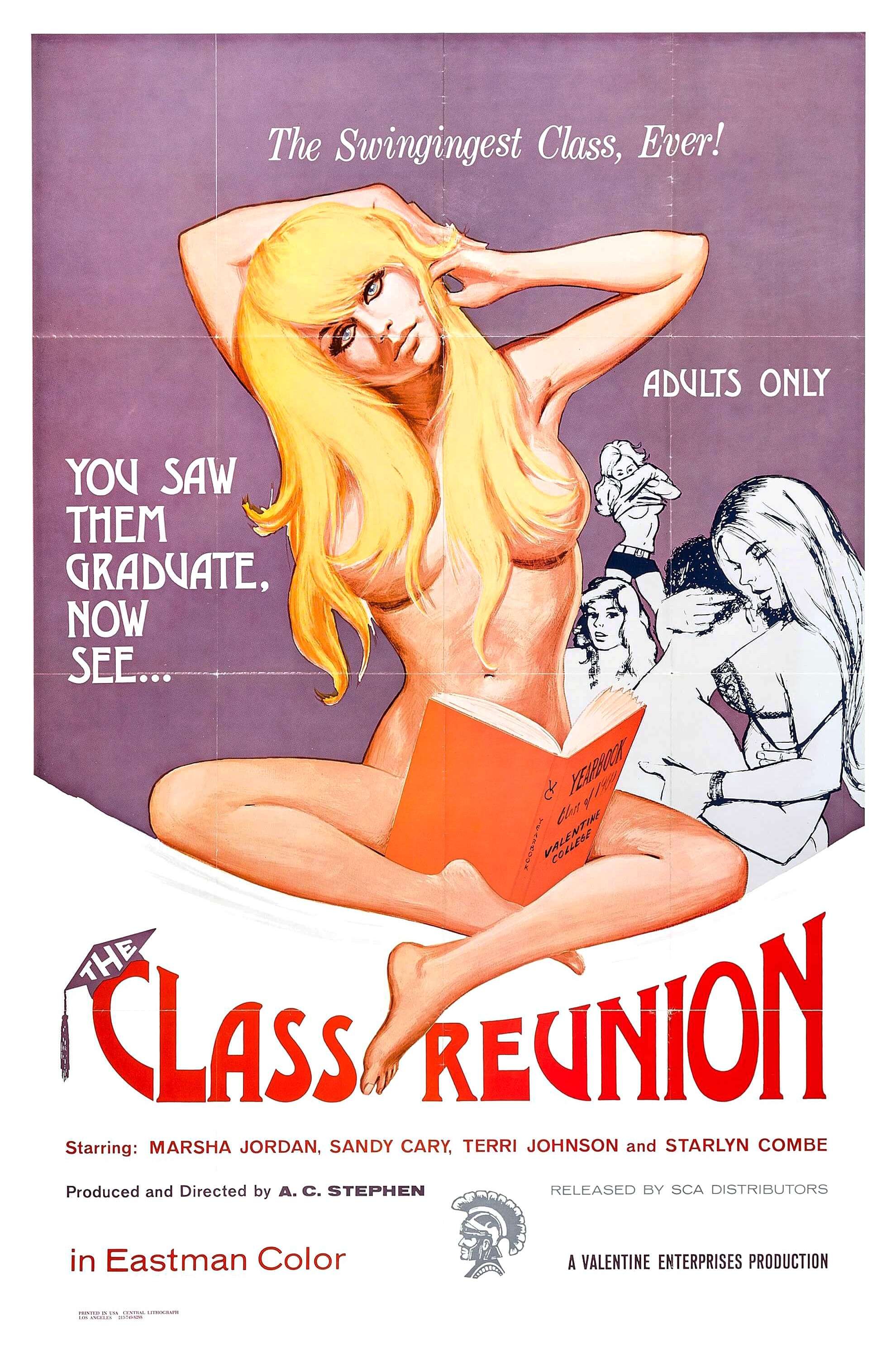 18+The Class Reunion 1972 English 720p HDRip 850MB Download
