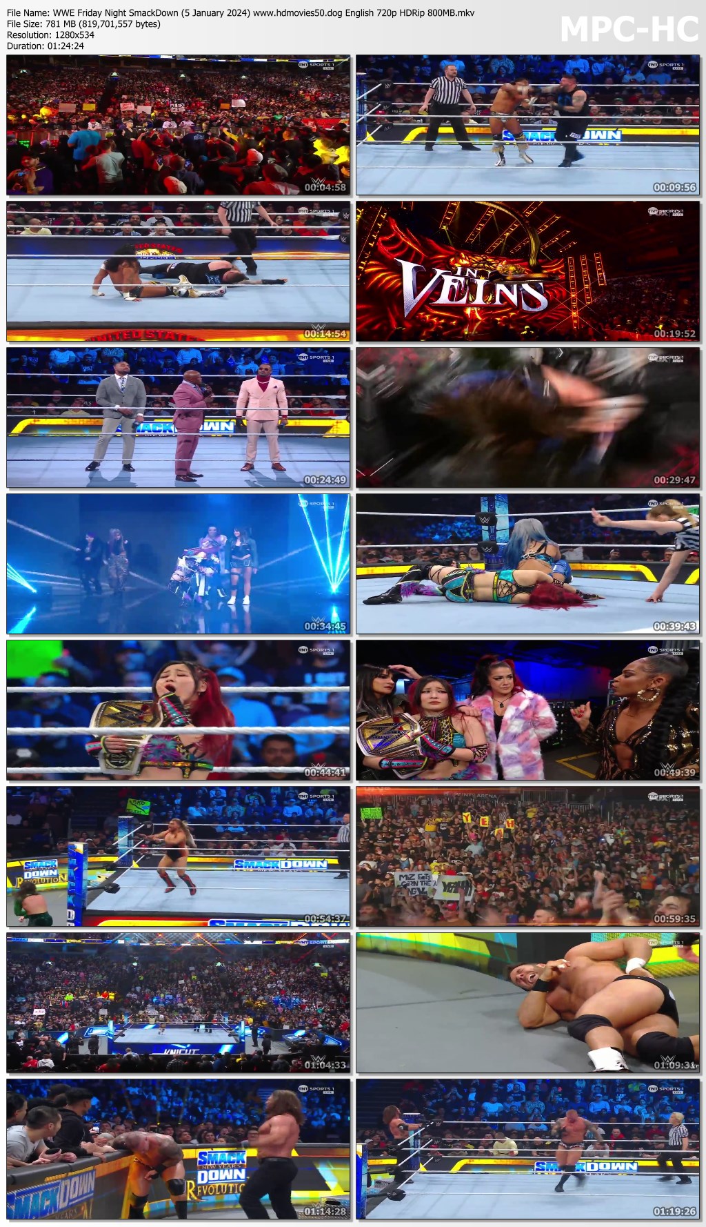 WWE Friday Night SmackDown (5 January 2024)