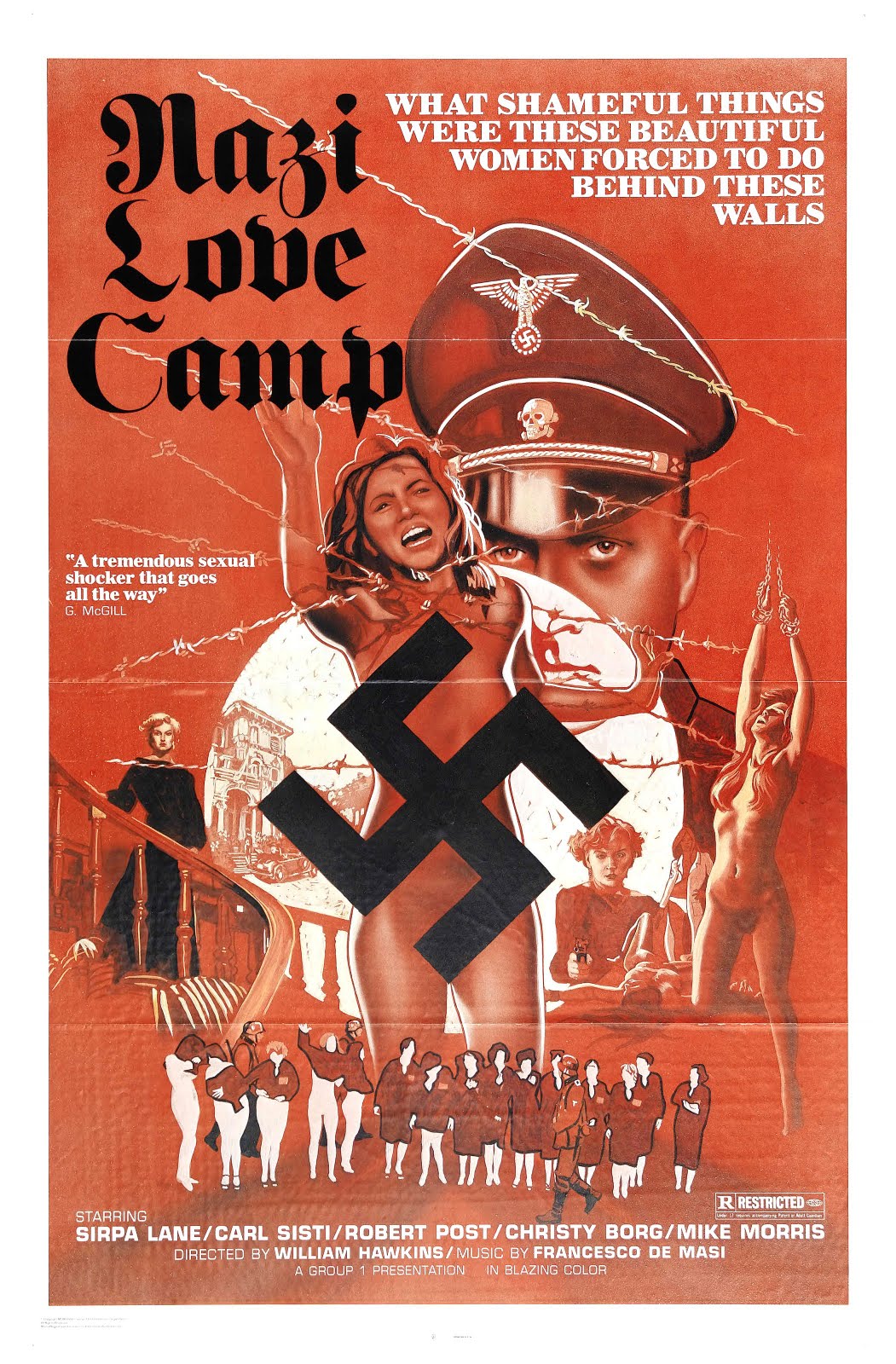  18+ Nazi Love Camp 27 1977 Italian 720p HDRip 800MB Download