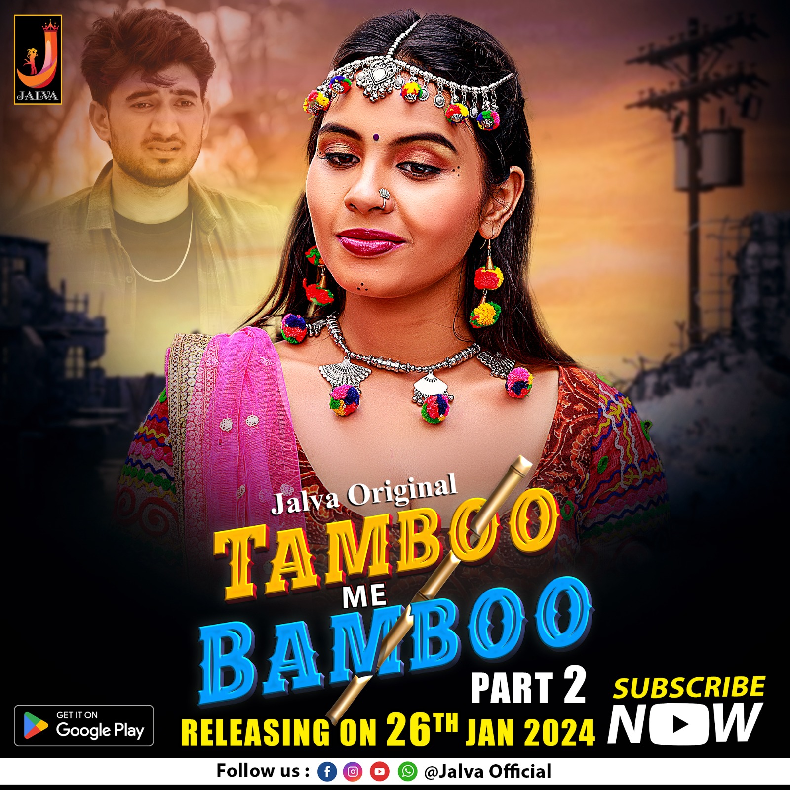 Tamboo Me Bamboo (2024) P02 720p HDRip Jalva Hindi Web Series [400MB]
