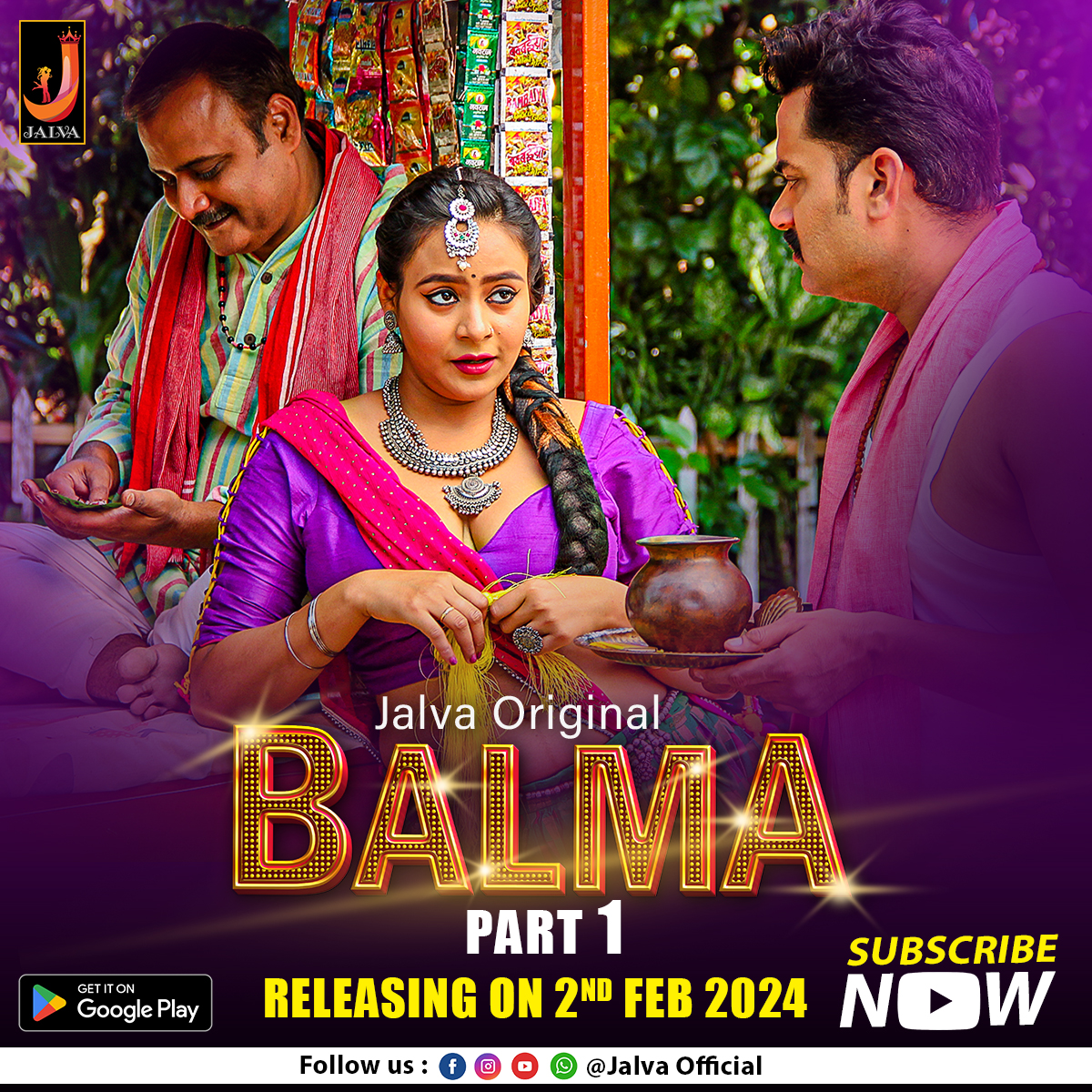 Balma 2024 Jalva Part 1 Hindi Web Series 1080p | 720p HDRip Download